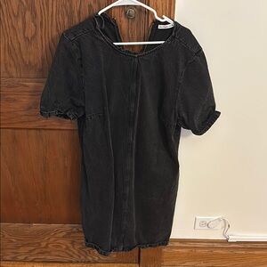 Abercrombie & Fitch Charcoal Denim Dress